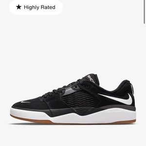 Nike SB Ishod Wair shoes black 5.5 men 7 women